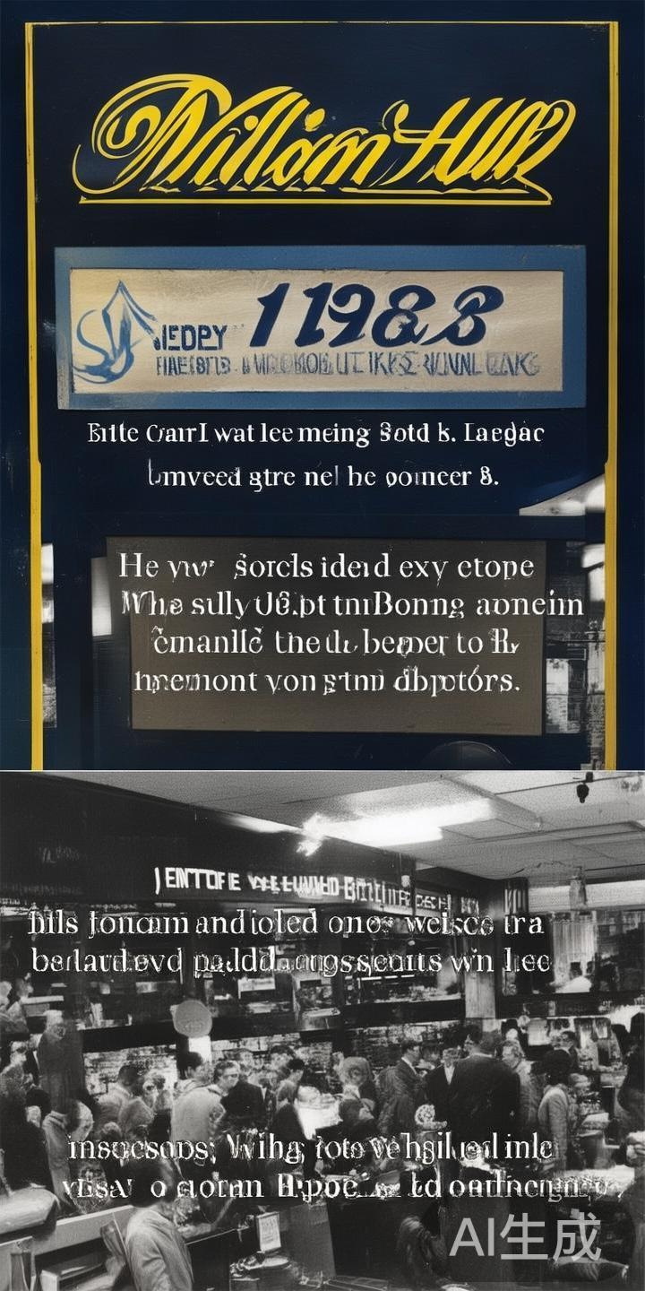 追溯到1934年，威廉希尔这一名字便开始在英国博彩